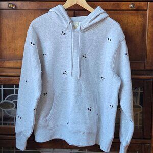 New Never Worn Allover Mickey Mouse Print Hoodie